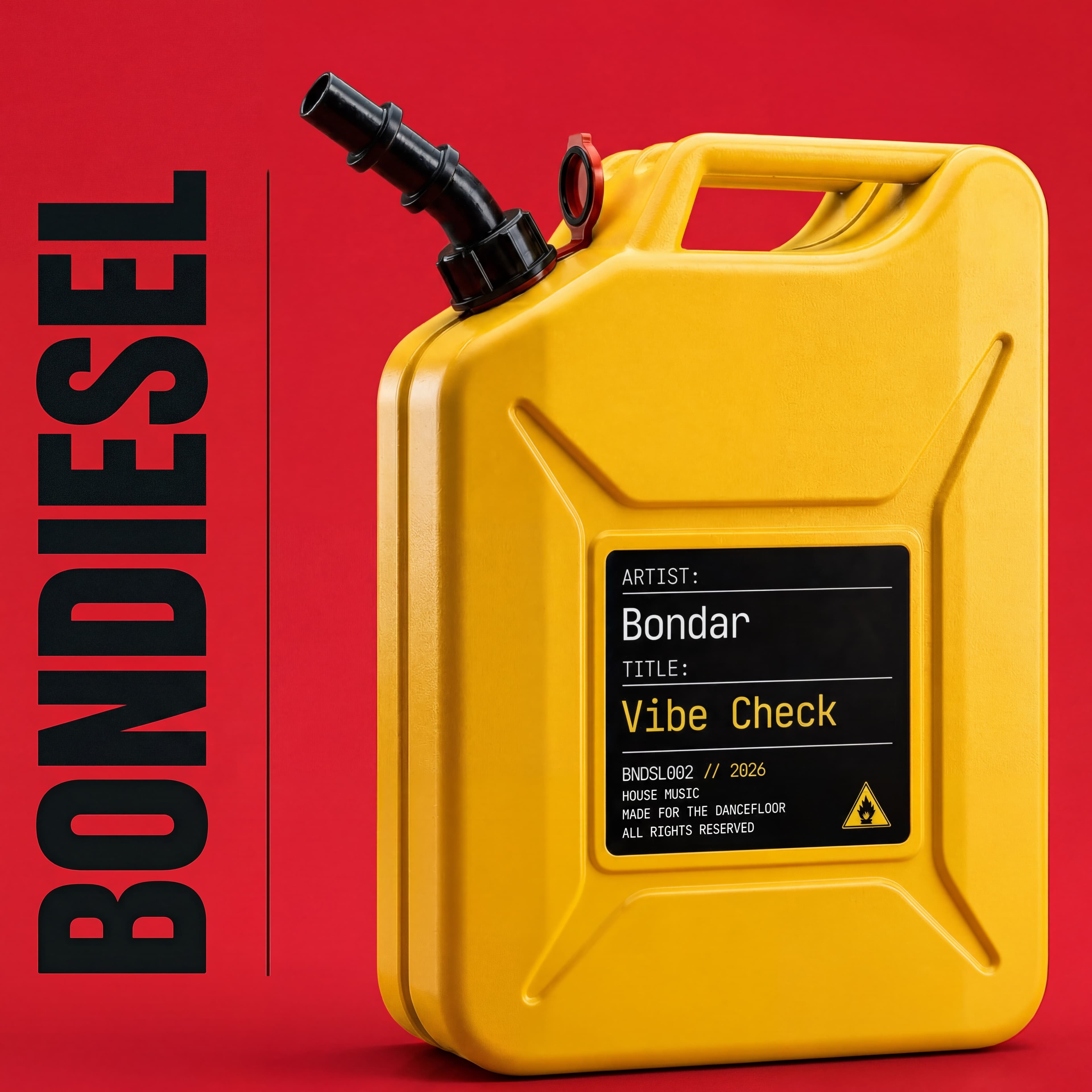 BNDSL002 — Bondar, Vibe Check (Beatport exclusive — out Jun 5)